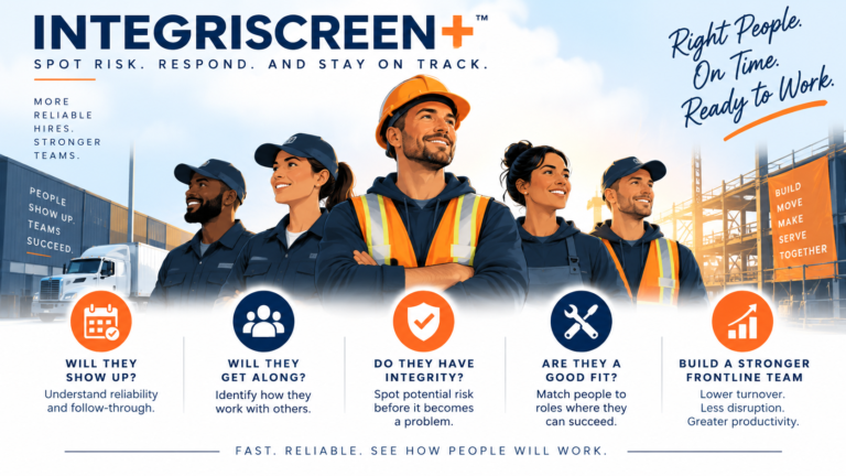 IntegriScreen+ Banner